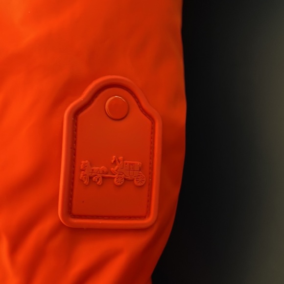 NWT COACH Duck Down Puffer Hooded Jacket - Picture 9 of 9